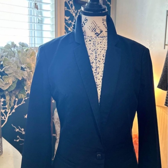 STUNNING, REBECCA TAYLOR, white with blue and grey tweed dress 👗 in size 16 - Picture 10 of 10